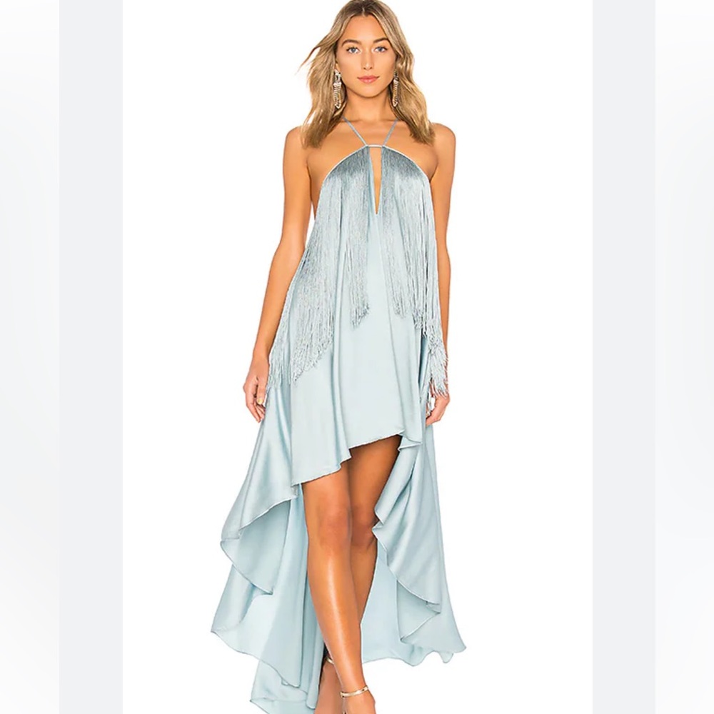 Michael Costello x Revolve GENEROSITY Party Dress with Fringe